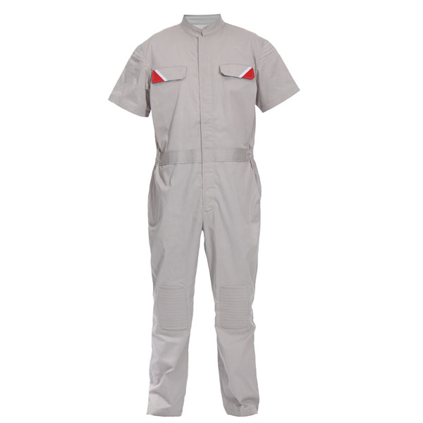 汽车修理夏季短袖连体服工作服LD12002-FT