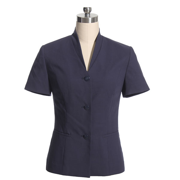 金融服务 工作服职业定制女西装套装XF12019