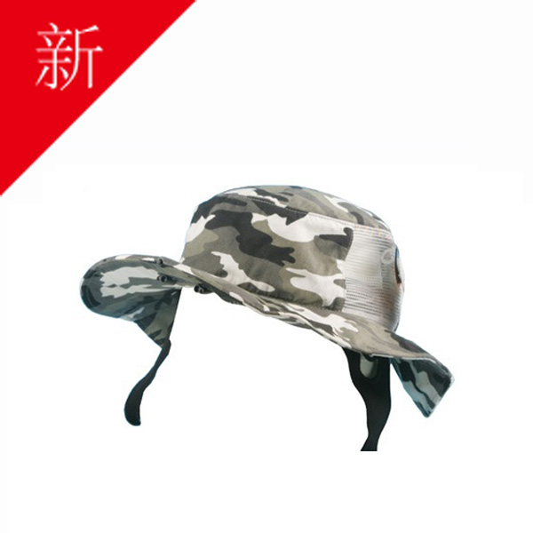 钓鱼边帽 渔夫帽 定制 户外工作帽 灯帽DM12005
