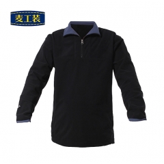 保暖拉链无袖抓绒衣工作服MF12008