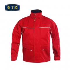 反光条长袖工作服防静电服套装FFC0004-QP