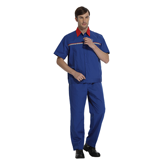 防静电服半袖防护工作服套装FFD0004-ZSH