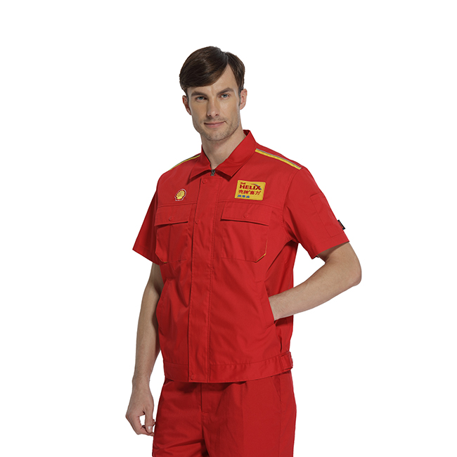 反光防静电服工作服半袖套装FFD0007-QP