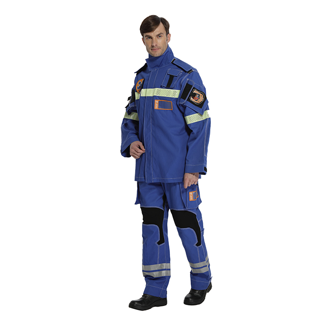 救援阻燃防静电工作服套装ZFC0014