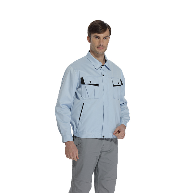 麦工装夏订做风扇降温工作服空调服KFC0009