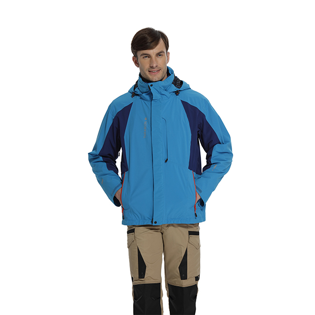 麦工装冬新款防风冲锋衣外套防寒服CF12005
