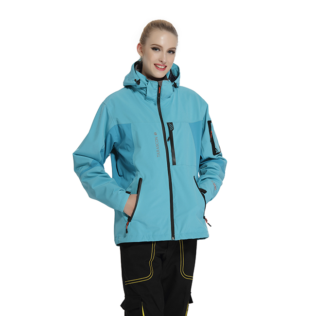麦工装冬新款防风冲锋衣外套防寒服CF12008